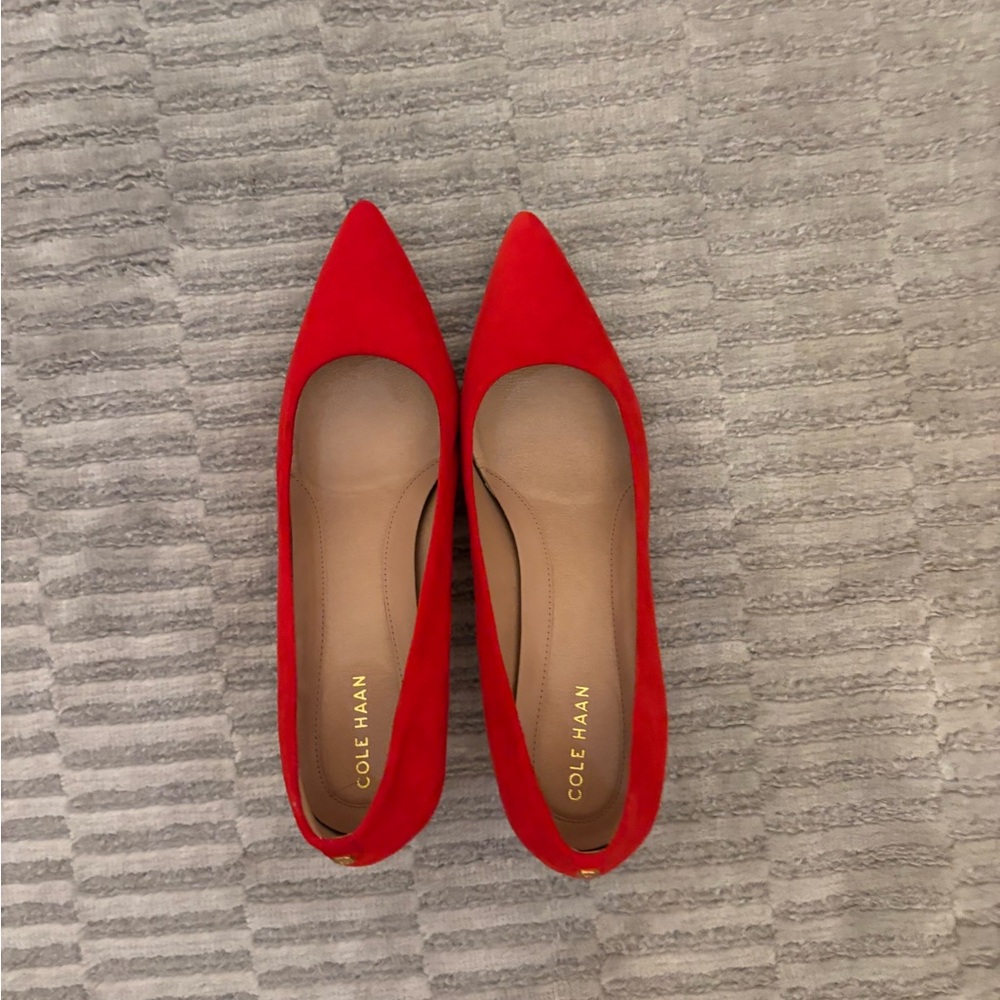 Cole Haan Women's Red Flats